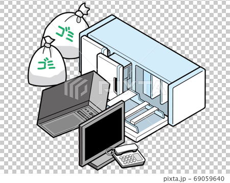 不法投棄のゴミの山 69059640