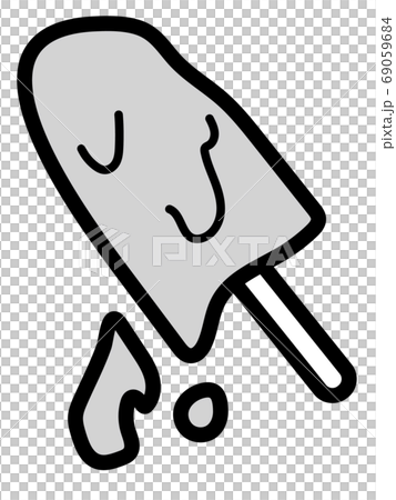 Melted ice cream 69059684