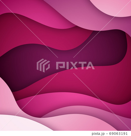 Colorful liquid and geometric background with fluid gradient shapes 69063191