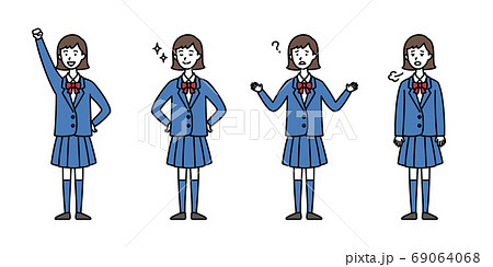 いろんなポーズの女子中高生 2 いろんなポーズの女子中高生 2 69064068