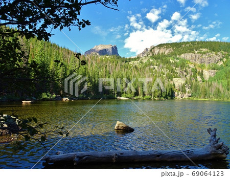 ベアレイク・ロッキーマウンテン国立公園/Bear Lake, Rocky Mountain  69064123