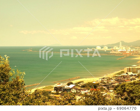 上越市から眺める日本海 上越市から眺める日本海 69064770