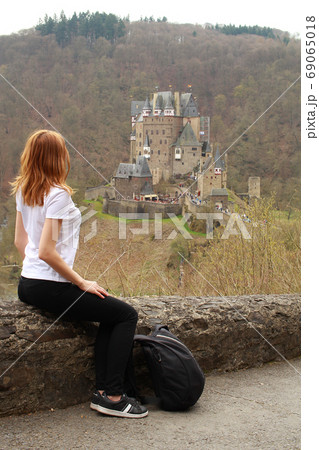 Burg Eltz castle in Rhineland-Palatinate state, Germany. Burg Eltz castle in Rhineland-Palatinate state, Germany. 69065018