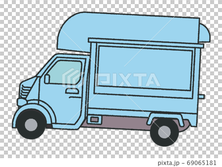走るキッチンカー 走るキッチンカー 69065181