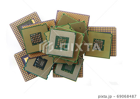 cpu micropocessors isolated 69068487