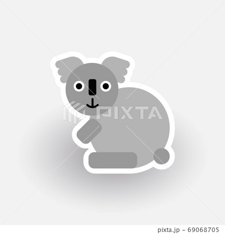 Happy Koala cartoon character 69068705