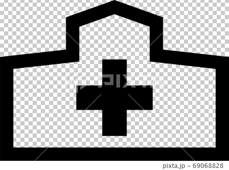 Hospital pictogram (map symbol) 69068828