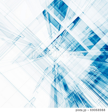 Abstract architecture 3d rendering 69068988