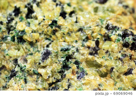 detail of olivine as nice mineral texture detail of olivine as nice mineral texture 69069046