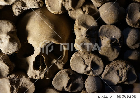 Human bones and skulls as pirate texture Human bones and skulls as pirate texture 69069209