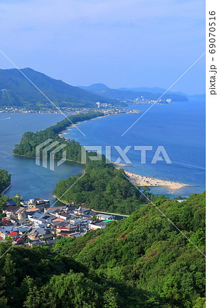 【京都府】晴天下の天橋立 【京都府】晴天下の天橋立 69070516