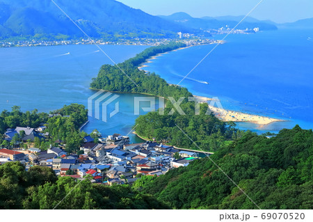 【京都府】晴天下の天橋立 69070520