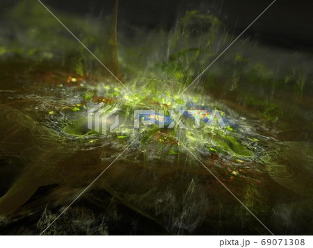 Imaginatory fractal background Image 69071308