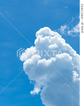 The vast blue sky and clouds sky 69073642