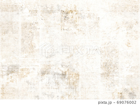 Old vintage grunge newspaper paper texture background. 69076002