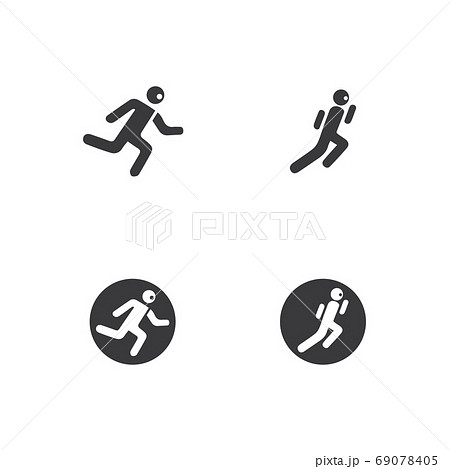 people Running gesture illustration vector design people Running gesture illustration vector design 69078405