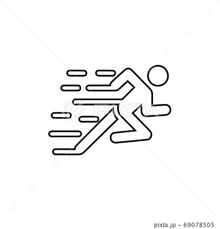 people Running gesture  illustration vector design 69078505