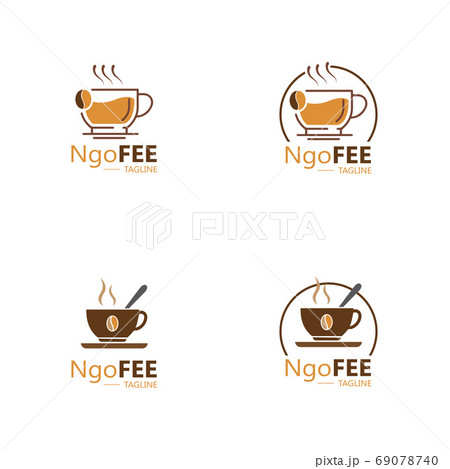Coffee cup Logo Template Coffee cup Logo Template 69078740
