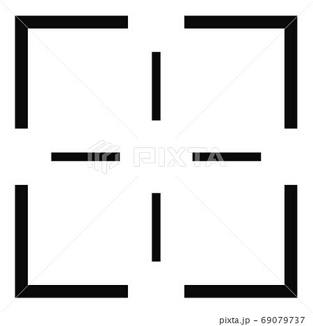 Mission icon, simple style. Mission icon, simple style. 69079737