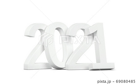 2021 text. New year sign 69080485