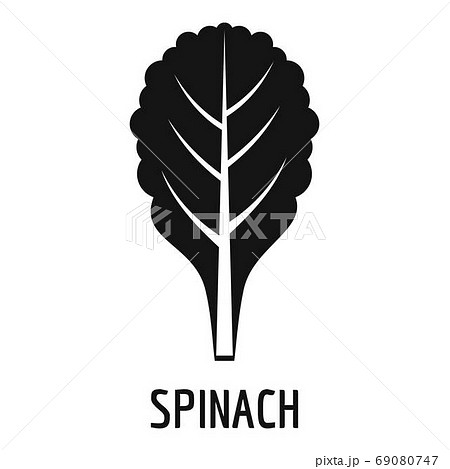Spinach icon, simple style. 69080747