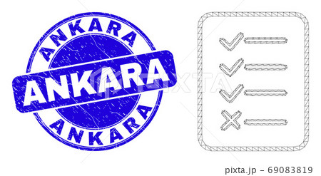 Blue Grunge Ankara Seal and Web Carcass Task List Page 69083819