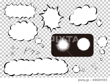 Cartoon material set ver for girls' comics Cartoon material set ver for girls' comics 69084565