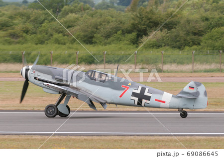 メッサーシュミットBf109G-4着陸 メッサーシュミットBf109G-4着陸 69086645