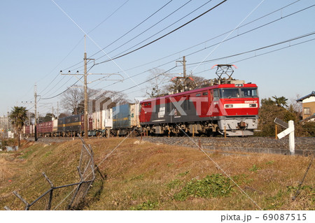 EH500の引くコンテナ列車 EH500の引くコンテナ列車 69087515