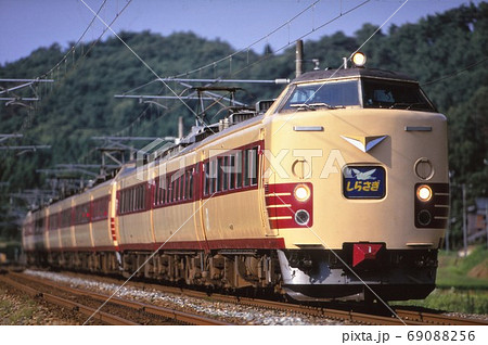 JR西日本485系特急しらさぎの写真素材 [69088256] - PIXTA