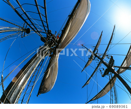 古い大型帆船 69089361