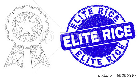 Blue Grunge Elite Rice Seal and Web Mesh Star Seal Blue Grunge Elite Rice Seal and Web Mesh Star Seal 69090897