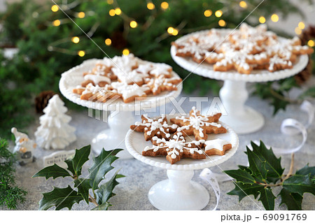クリスマスクッキー 69091769