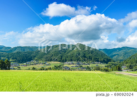 京都府・京丹波町 和知の田園風景 京都府・京丹波町 和知の田園風景 69092024