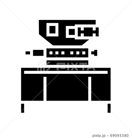 chocolate manufacturing equipment glyph icon vector illustration 69093380