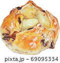 クリームチーズのパン 69095334