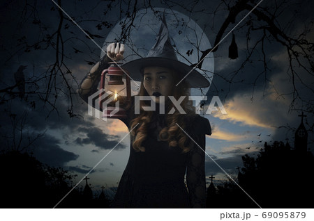 Halloween mystery concept Halloween mystery concept 69095879