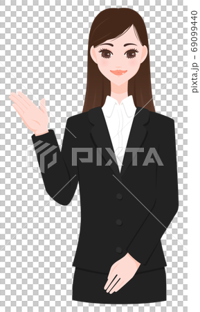 一個新鮮的少婦引導的例證。. 69099440