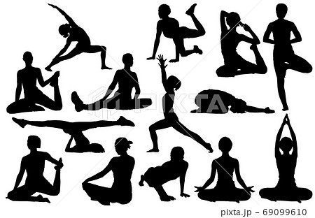 ヨガシルエット2 ヨガシルエット2 69099610