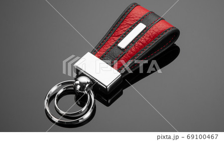 keychain on a black background 69100467