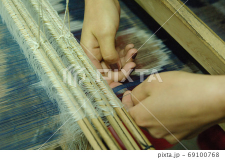 production and weaving of carpets and fabrics production and weaving of carpets and fabrics 69100768