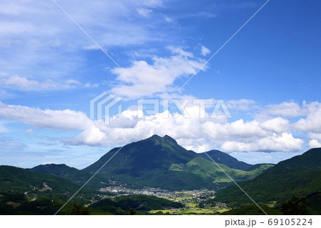 湯布院 由布岳_蛇越峠展望台 湯布院 由布岳_蛇越峠展望台 69105224