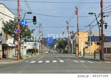 遠軽駅・駅前風景（JR北海道・石北本線） 69107169