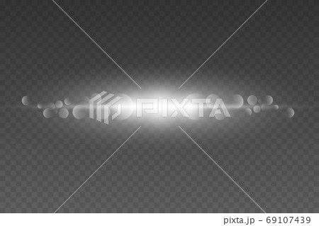 Glares lines effect. 69107439