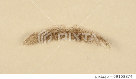Artificial Mustache for Film and Theater Production. 69108874