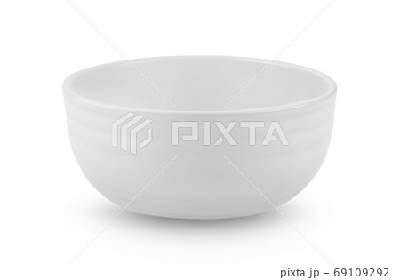 white ceramic bowl isolated on white 69109292
