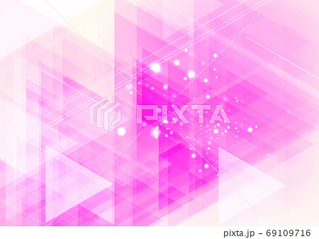 三角形の抽象背景 69109716