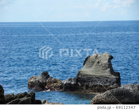 Special shape rocks around the Jialeshuei scenic garden 69112347