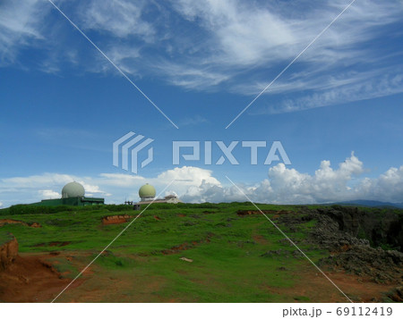 Sunny view of the Kenting Meteorological Radar Observatory 69112419
