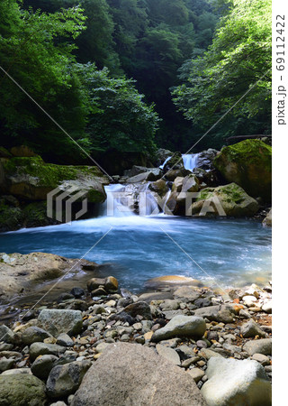 スッカン沢、那須塩原、栃木 69112422